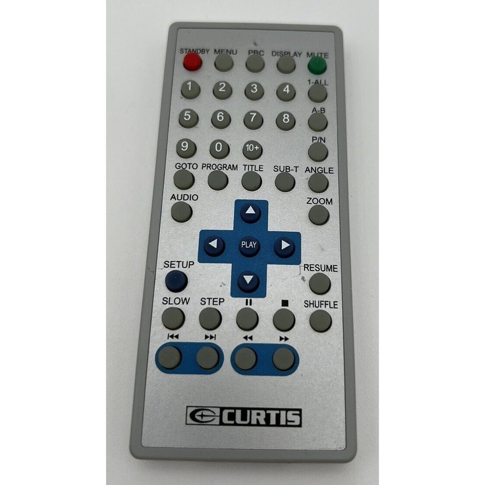 Curtis Remote Control Curtis DVD8007B 7” LCD Portable DVD Player Needs a Battery